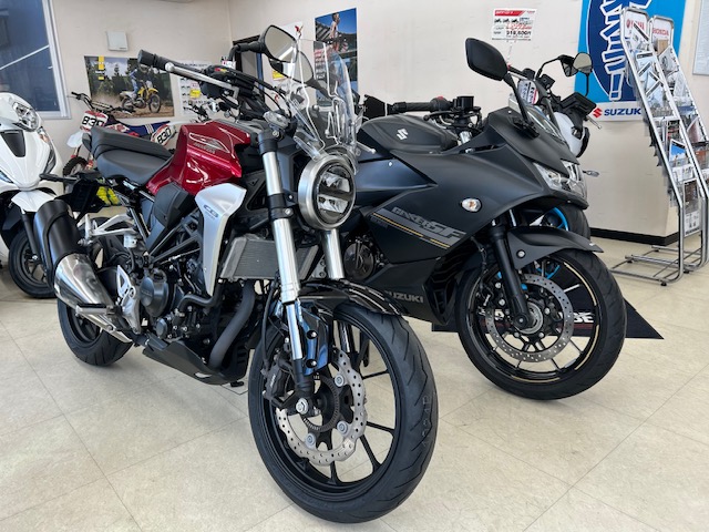 中古車CB250R/ジクサーSF250入荷、伊敷店