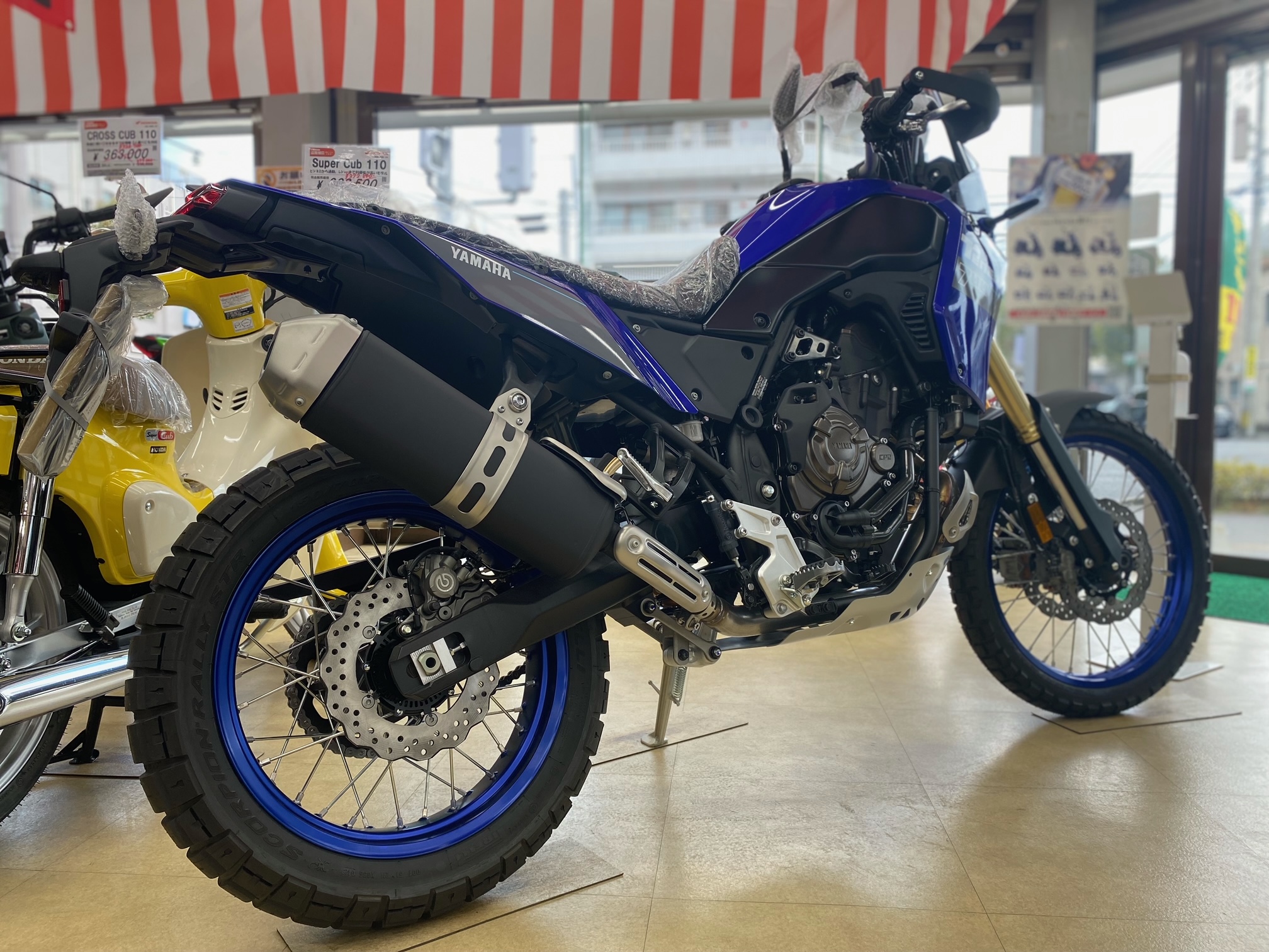 Tenere700展示中です！