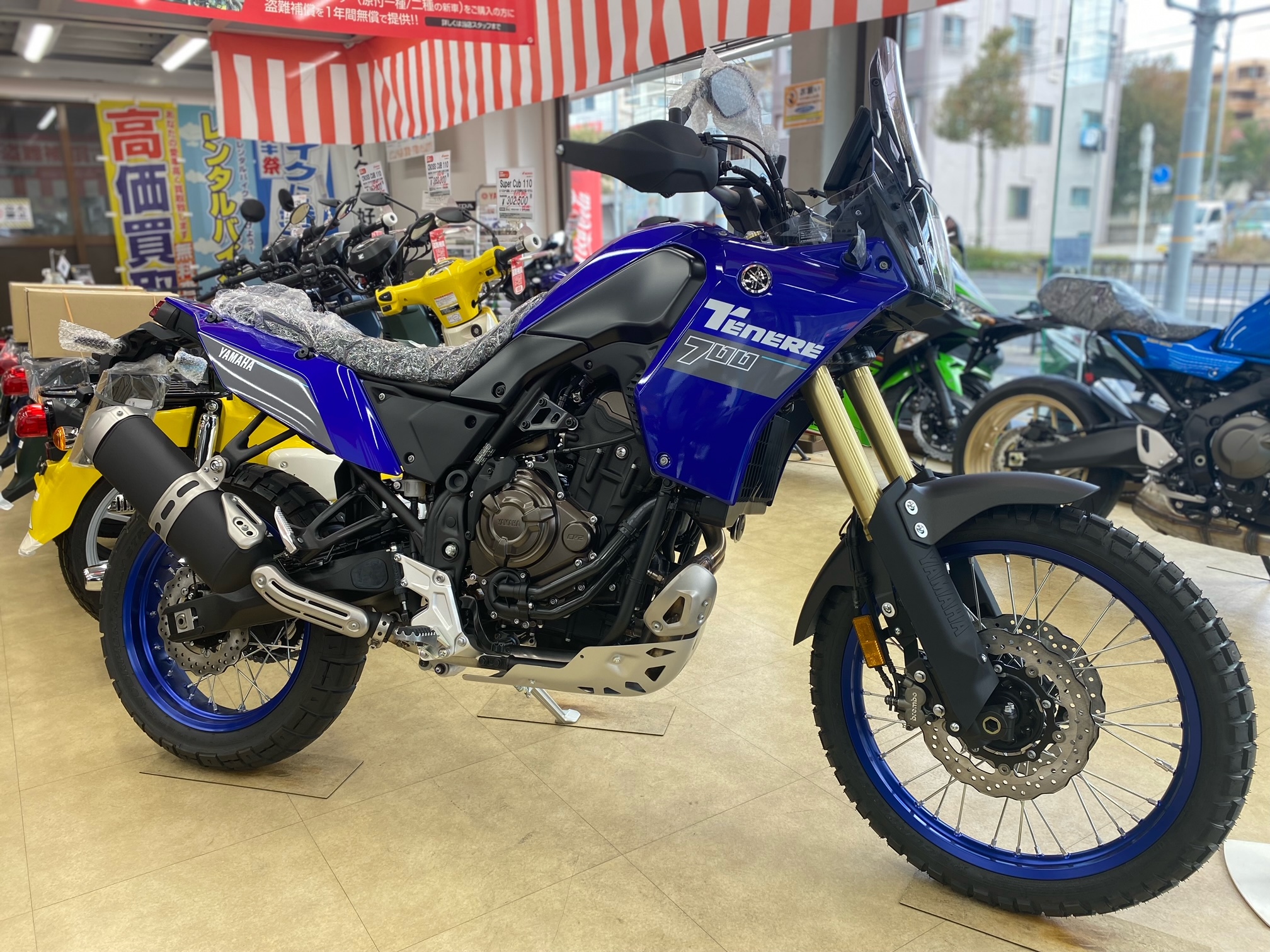 Tenere700展示中です！