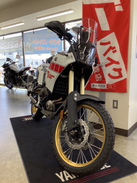 MT-10SP、Ténéré700展示中です